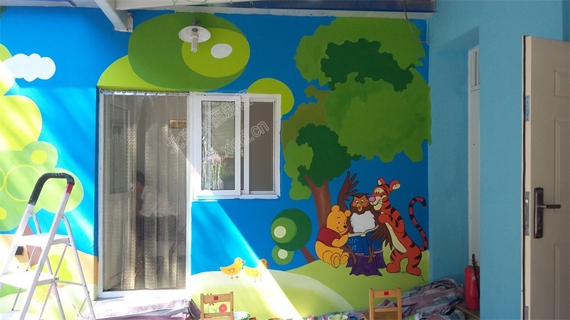 北京雨禾幼兒園墻繪